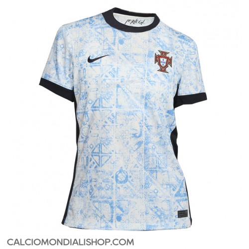 Maglie da calcio Portogallo Seconda Maglia Femminile Europei 2024 Manica Corta